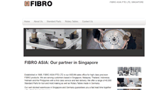Desktop Screenshot of fibro-asia.com